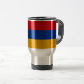 Armenië Vlag Reisbeker (Voorkant rechts)