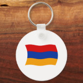 Armenië Vlag Sleutelhanger (Voorkant)