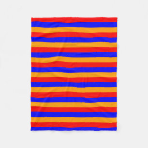 Armenië vlag strepen land patroon symbool rood bl fleece deken