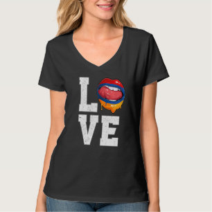 Armenië Vlag Voetbal Fan Love Armeens T-shirt