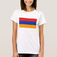 Armenië Vlag x Landkaart T-shirt