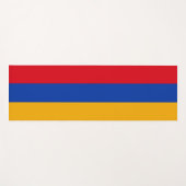 Armenië Vlag Yogamat (Voorkant (horizontaal))
