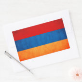 Armenië Vlaggenrechthoek Sticker (Envelop)