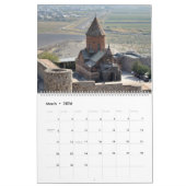 Armenië wandkalender van 12 maanden 2021 kalender (Mar 2026)