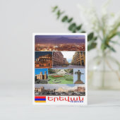 Armenië - Yerevan - I Love - Briefkaart (Staand voorkant)