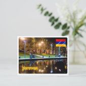 Armenië - Yerevan - Nightlife - Briefkaart (Staand voorkant)