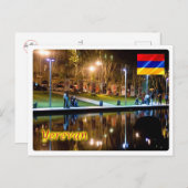 Armenië - Yerevan - Nightlife - Briefkaart (Voorkant / Achterkant)