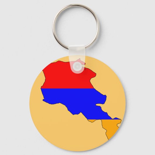 Armeniëllagkaart Sleutelhanger (Voorkant)