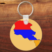 Armeniëllagkaart Sleutelhanger (Voorkant)