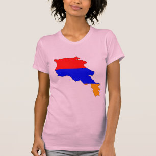 Armeniëllagkaart T-shirt