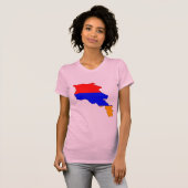 Armeniëllagkaart T-shirt (Voorkant volledig)