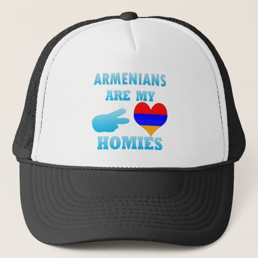Armeniërs zijn mijn huizen trucker pet (Voorkant)