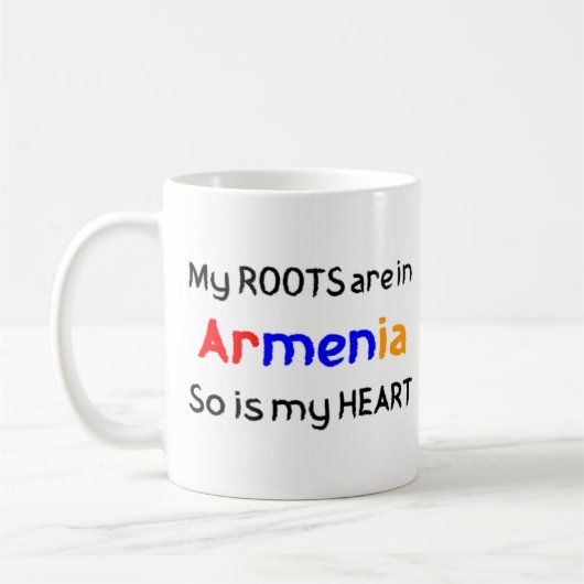 armeniwortelen koffiemok (Links)