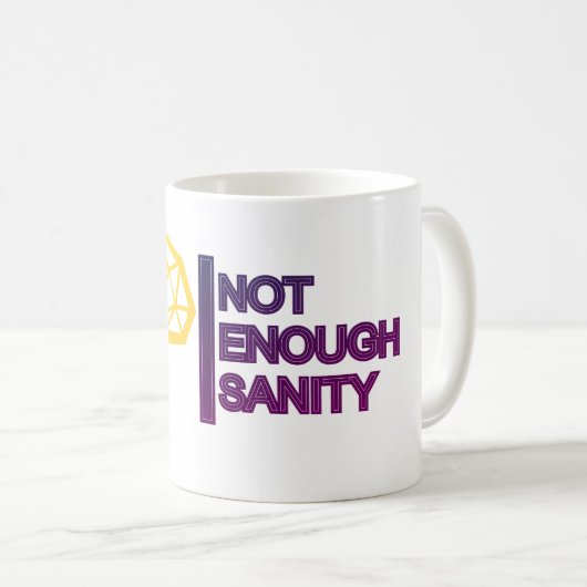 Armessen - niet genoeg gezondheid koffiemok (Voorkant rechts)