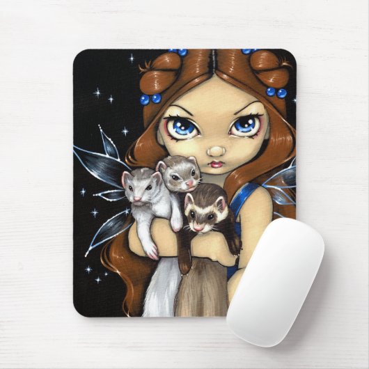 "Armful Ferret" Mousepad Muismat (Met muis)