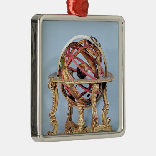 Armillaire sfeer metalen ornament (Rechts)