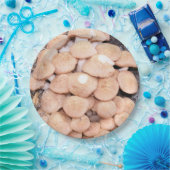 Armillaria tabescens of ringless honey paddenstoel papieren bordje (Feest)