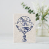 Armillary Sphere Briefkaart (Staand voorkant)
