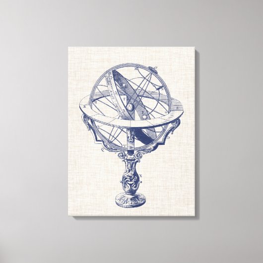 Armillary Sphere Canvas Afdruk (Voorkant)