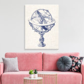 Armillary Sphere Canvas Afdruk (Insitu (Woonkamer))