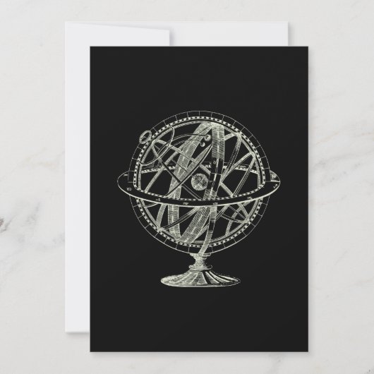 Armillary Sphere Celestial Wereldbol (Voorkant)
