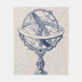 Armillary Sphere Fleece Deken (Voorkant)