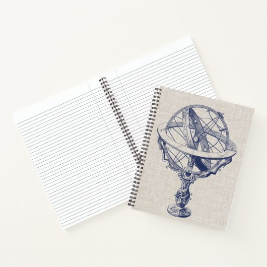 Armillary Sphere Notitieboek (Binnen)