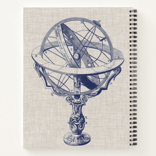 Armillary Sphere Notitieboek (Achterkant)
