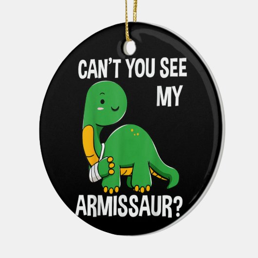 Armissaur Broken Botten Arm Injury Keramisch Ornament (Links)