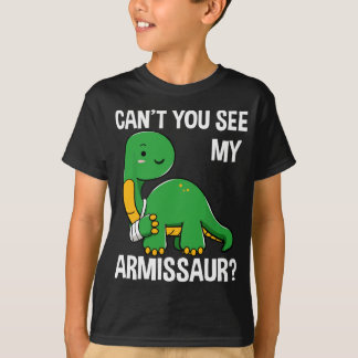 Armissaur Broken Botten Arm Injury T-shirt