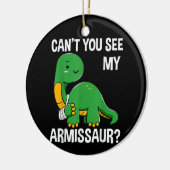 Armissaur Gebroken Botten Arm Blessure Dinosaurus  Keramisch Ornament (Links)