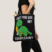 Armissaur Gebroken Botten Arm Blessure Dinosaurus  Tote Bag (Dichtbij)