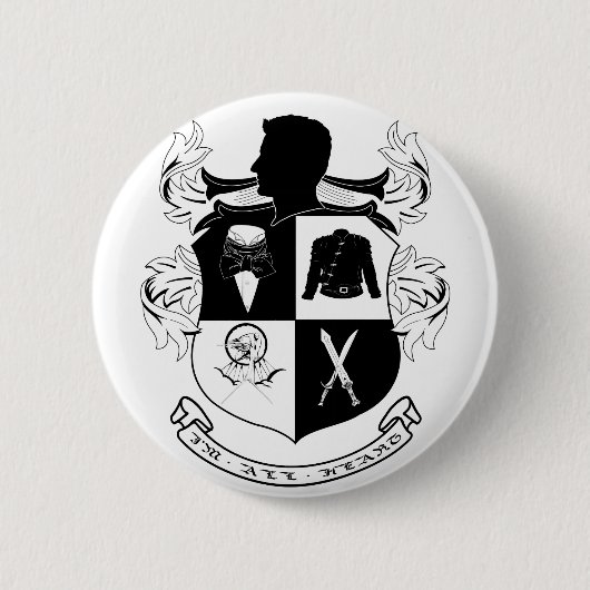 Armitage Army CoA Ronde Button 5,7 Cm (Voorkant)
