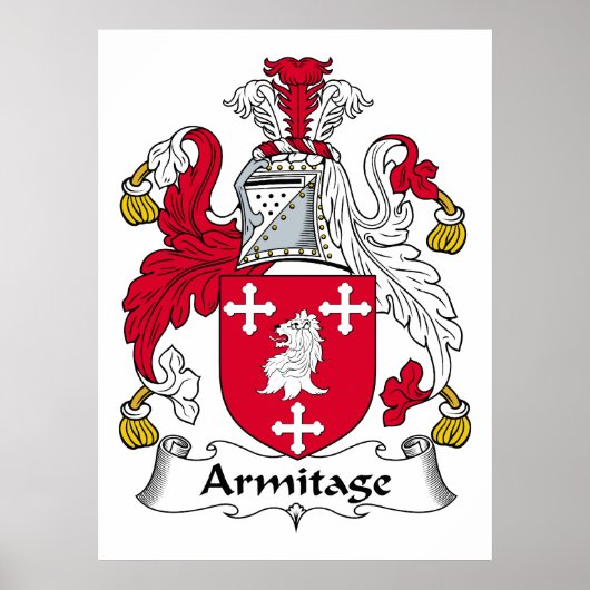 Armitage Family Crest Poster (Voorkant)
