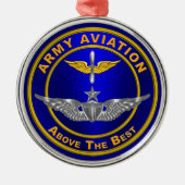 ARMLUCHTVAART METALEN ORNAMENT (Voorkant)