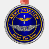 ARMLUCHTVAART METALEN ORNAMENT (Voorkant)