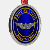 ARMLUCHTVAART METALEN ORNAMENT (Rechts)