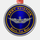 ARMLUCHTVAART METALEN ORNAMENT (Voorkant)