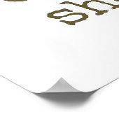 Armoede aanpakken is een uitdaging - armoedebestri poster (Hoek)