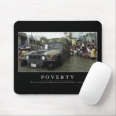 Armoede: Inspirerend citaat 1 Muismat (Met muis)