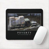 Armoede: Inspirerend citaat 2 Muismat (Met muis)