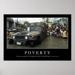 Armoede: Inspirerend prijsopgave 1 Poster