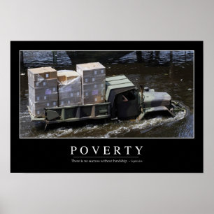 Armoede: Inspirerend prijsopgave 2 Poster