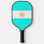 Armoede onder Argentijnse vlag Pickleball Paddle (Voorkant)