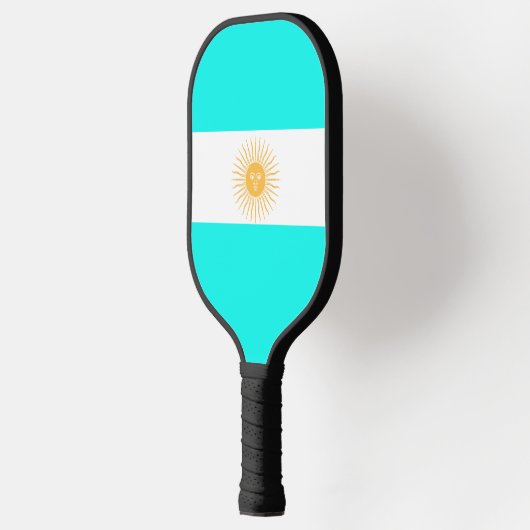 Armoede onder Argentijnse vlag Pickleball Paddle (Links)