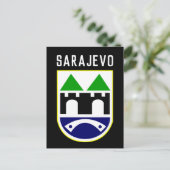 Armoede van Sarajevo, Bosnië en Herzegovina Briefkaart (Staand voorkant)
