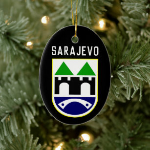 Armoede van Sarajevo, Bosnië en Herzegovina Keramisch Ornament
