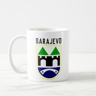 Armoede van Sarajevo, Bosnië en Herzegovina Koffiemok