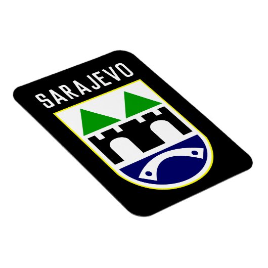 Armoede van Sarajevo, Bosnië en Herzegovina Magneet (Rechterzijde)