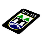 Armoede van Sarajevo, Bosnië en Herzegovina Magneet (Linkerzijde)